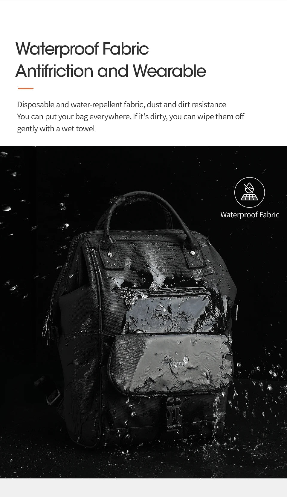 Tigernu New Ladies Casual Backpack For Women Splashproof TPU...