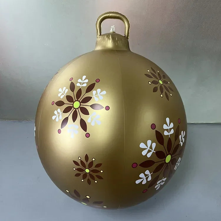 60cm Outdoor Christmas Inflatable Decorated Ball PVC Giant Big Large B - View 41