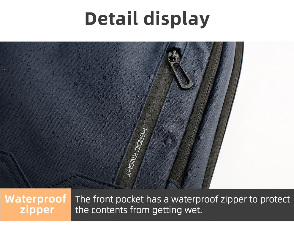 HK Slim Backpack For Men 15.6 Inch Laptop Bags Waterproof Minimalist Business Ba - View 23