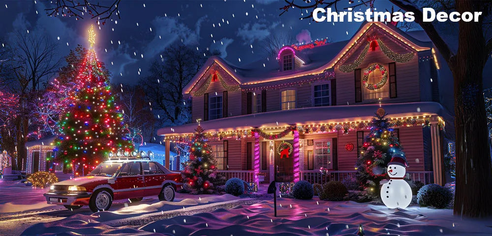 Christmas Tree Lights 20M Fairy String Lights w/ APP Control Music Syn - Pattern Detail