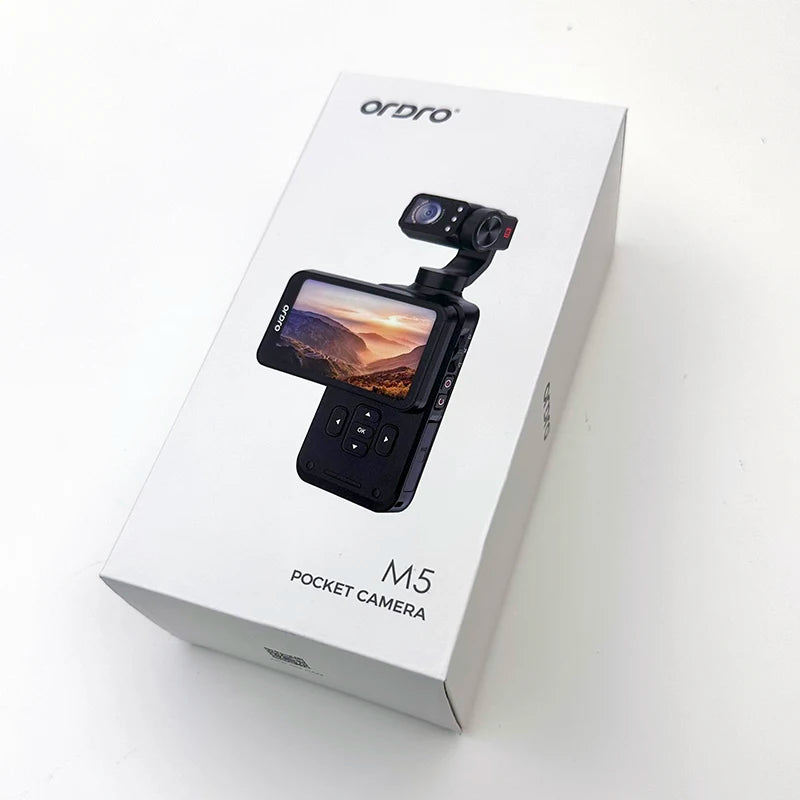 ORDRO M5 Action Camera 4k Handheld Pocket Digital Camcorder 3-axis Gimbal Stabil - View 19