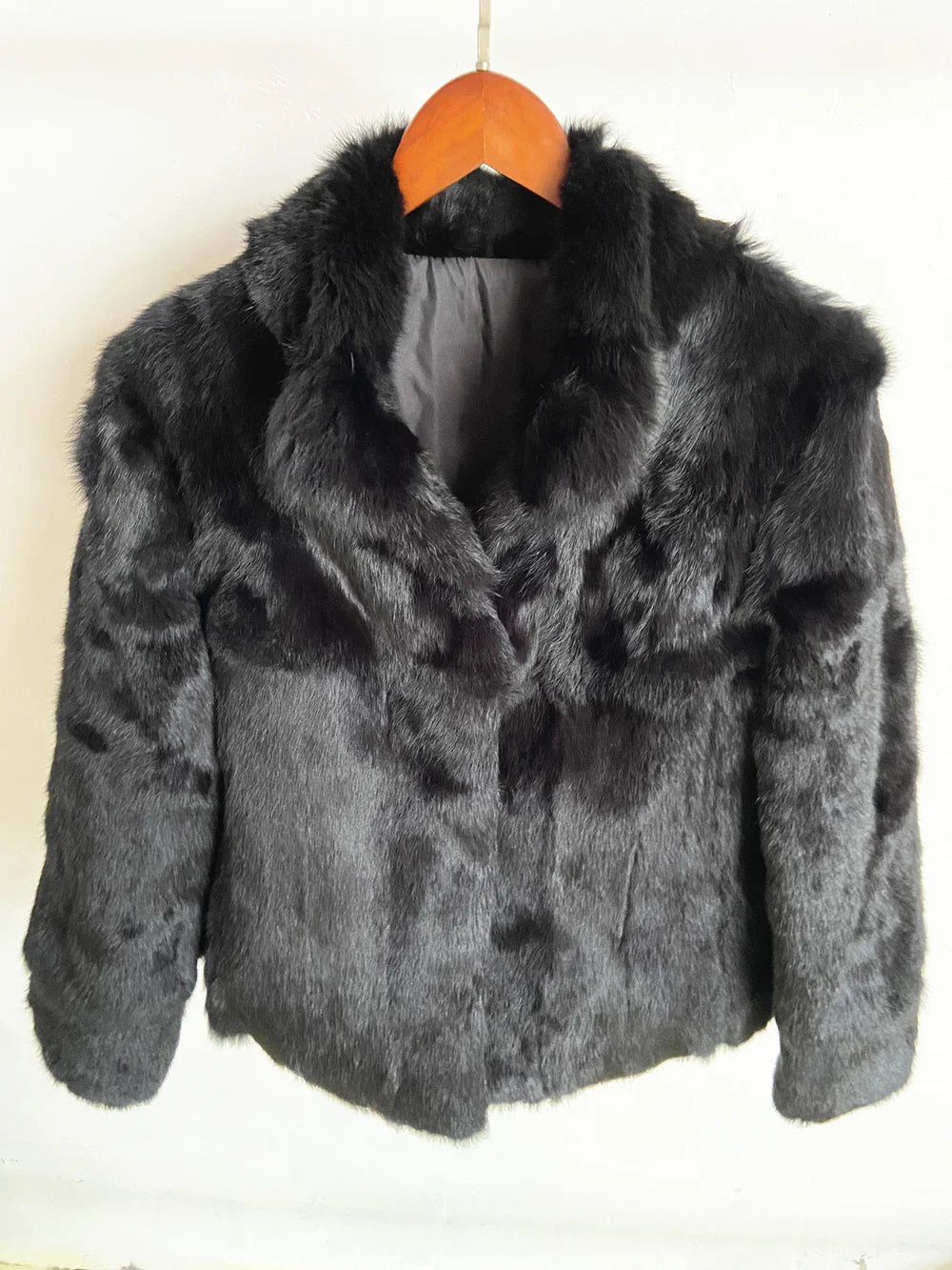 Fancy Rani Natural Rabbit Fur Coat Women Winter Jacket Real Leather And Fur Wome - View 34