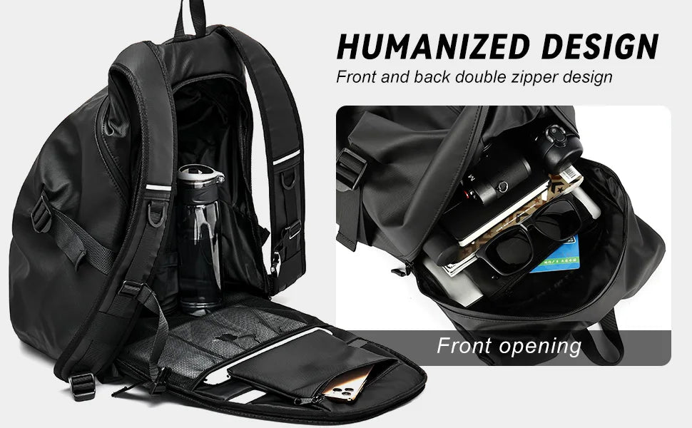 Likros Motorcycle Backpack Waterproof Foldable Helmet Backpack Men Travel Backpa - View 11
