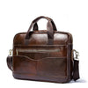 Leather Briefcase Men - Professional Business Laptop Bag - Inclus dans le bundle