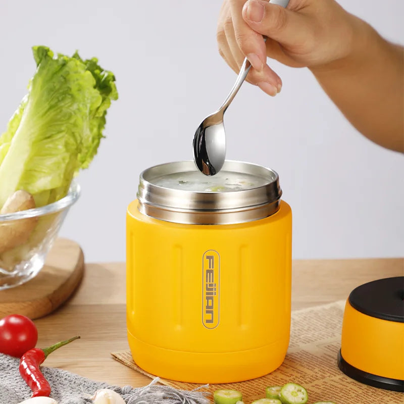 FEIJIAN 500ml Food Thermos, 316 Stainless Steel Vacuum Insulated