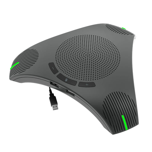 USB Speakerphone Conference Microphone Omnidirectional Computer Mic 360° Voice Pickup with Mute Key for Skype/Video Conference - Main Product Image
