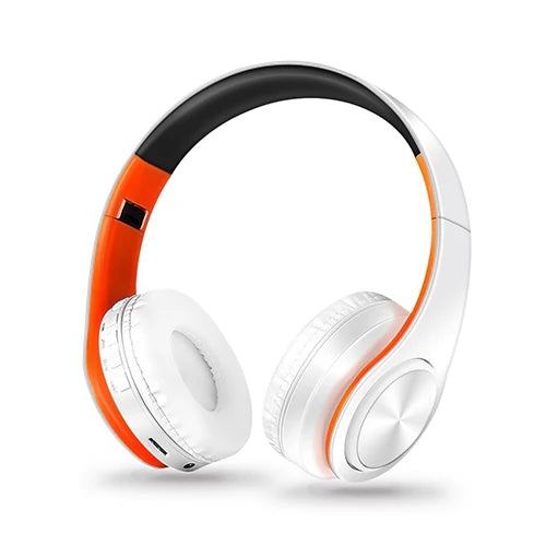 HIFI Stereo Earphones Bluetooth Headphone Music FM and Support SD