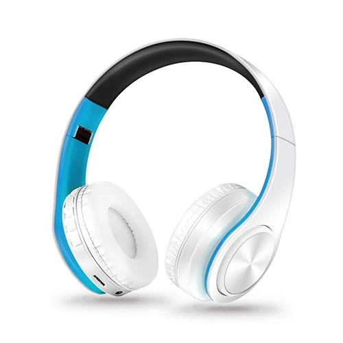 HIFI Stereo Earphones Bluetooth Headphone Music FM and Support SD