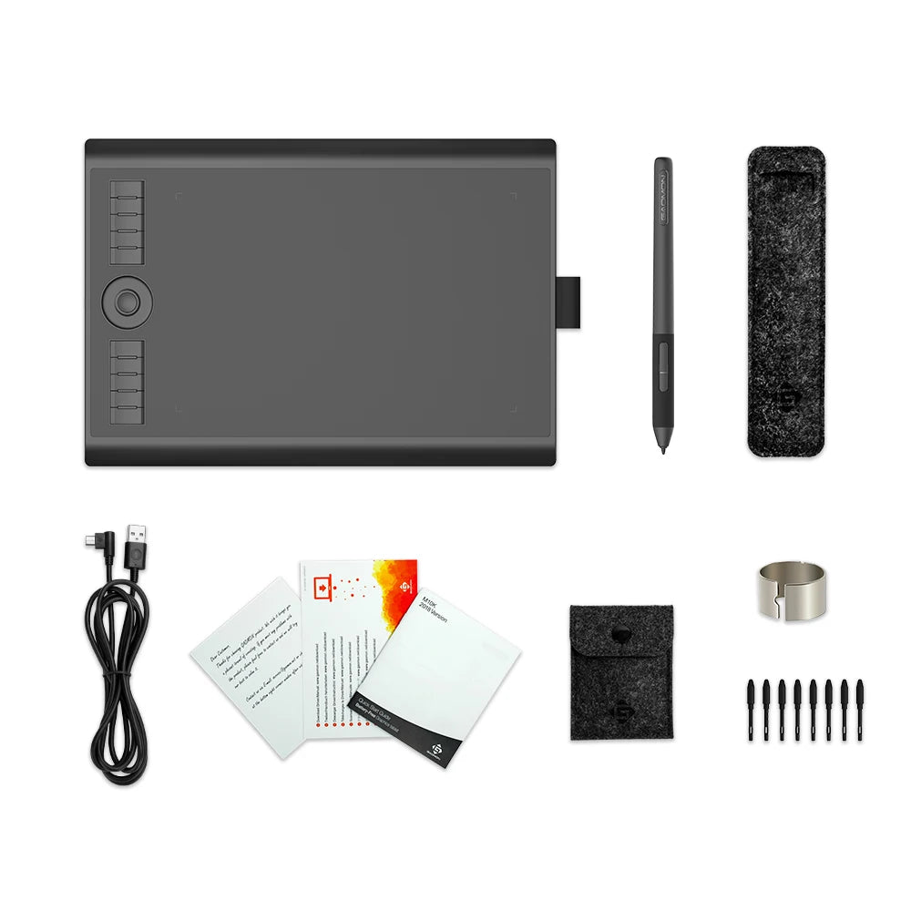 Digital Drawing Tablet 10x6.25 - Tilt Support | M10K PRO - View 8