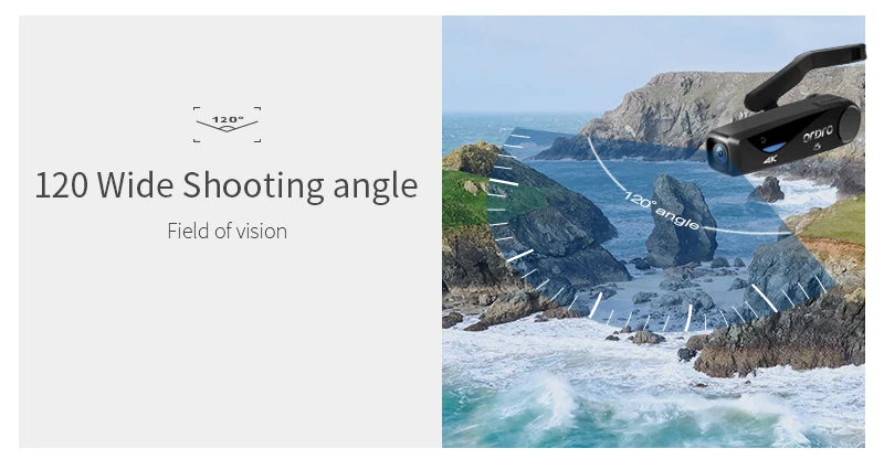 Head Wearable Vlog Camera for YouTube Video, Ordro EP6 PLUS FPV WiFi