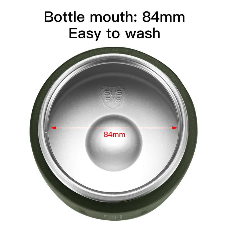 FEIJIAN 500ml Food Thermos, 316 Stainless Steel Vacuum Insulated