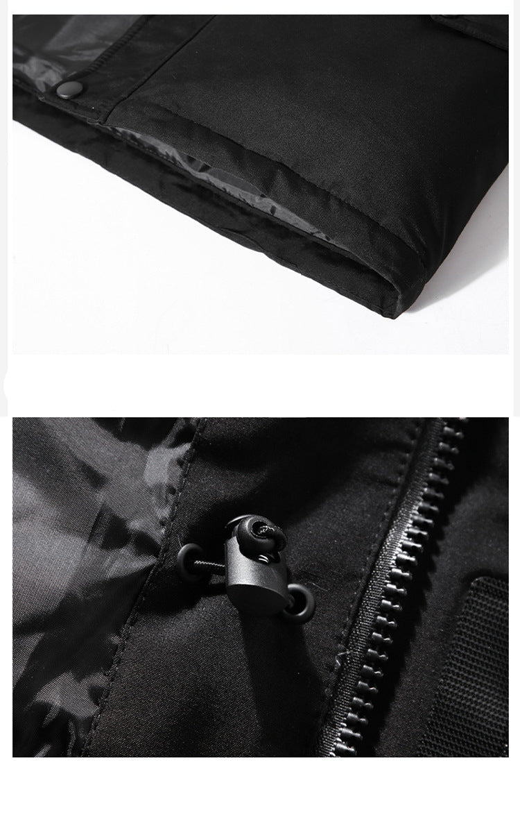 Winter Down Jacket Men -30 Degree Large Fur Collar Warm Hooded Puffer Thicken Parkas Luxury Brand Mi - Gallery image 12