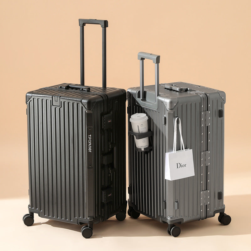 COLENARA High-quality 26"29"32-inch Luggage Large-capacity Trolley Case Aluminum Frame Combination B - View 5