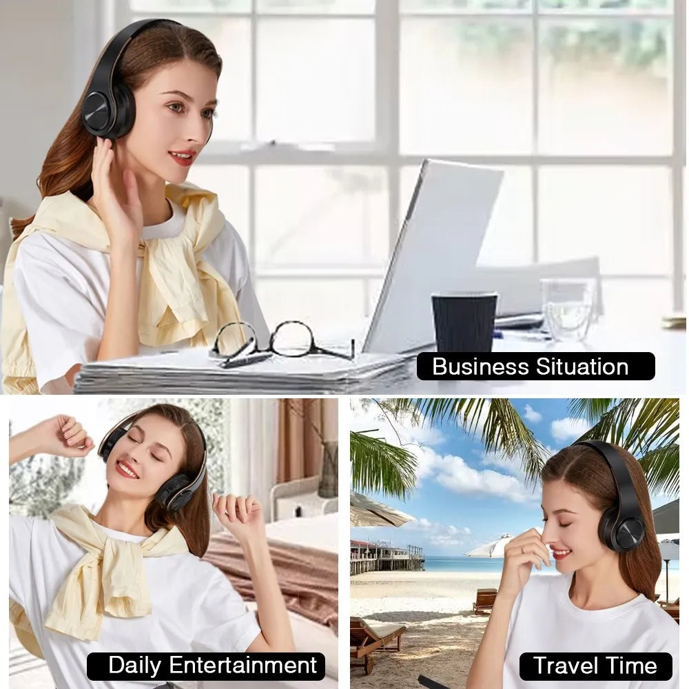 HIFI Bluetooth Earphones - FM SD Card Music Stereo Headset Xiaomi - Features and Specifications