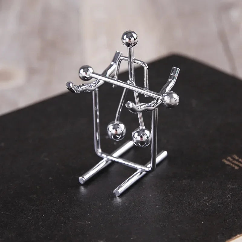 Balance Ball Newton Pendulum Ball Men Iron Man Cradle Creative