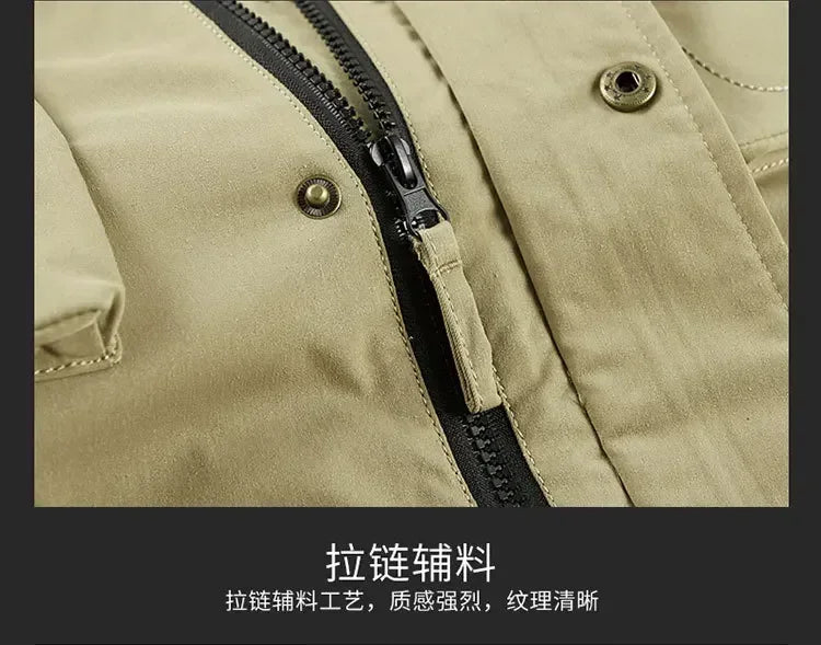 Plus Size 8XL Men Parkas Hooded - Thick Warm Winter Jacket Coat - Product Details