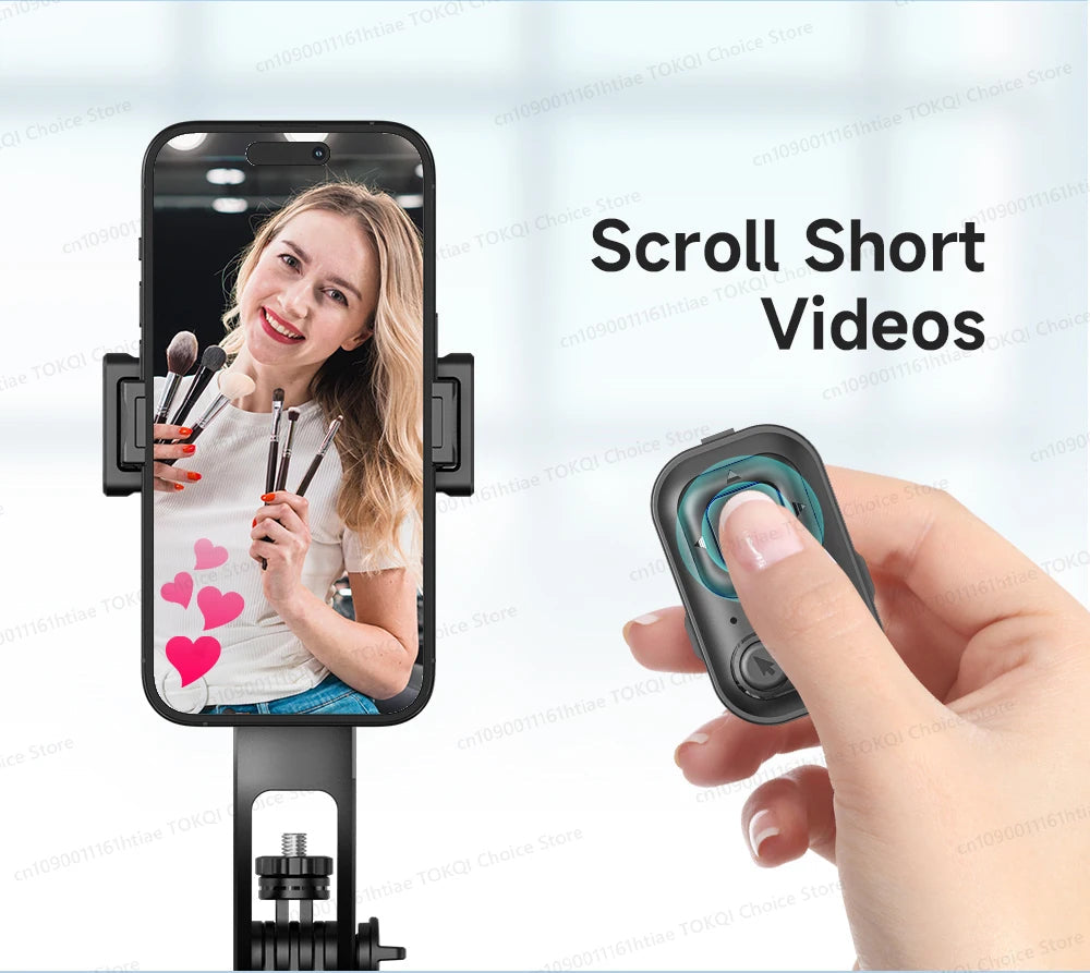AI Tracking Gimbal - 360° Auto Rotate Selfie Stick | TOKQI - View 8