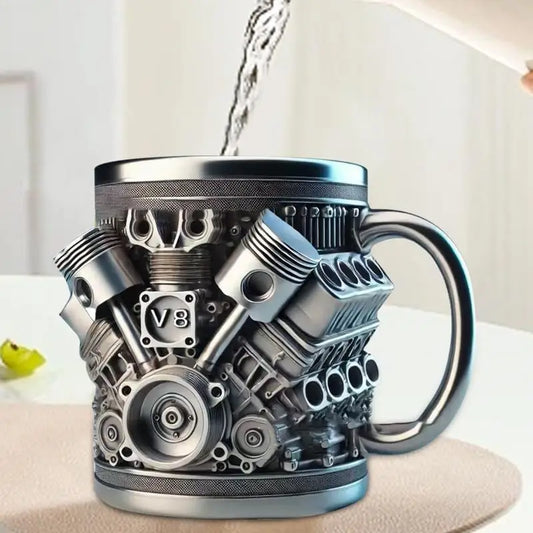 Coffee Mug Cool Beverage Mug Funny Stein Drinkware Portable Home Aesthetic Decoration for Household Kitchen Living Room - ...