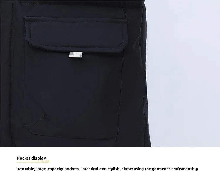 2025 Autumn Winter Loose Youth Cotton Padded Jacket Men Solid Color Parkas Winter Puffer Jackets Mal - Gallery image 21