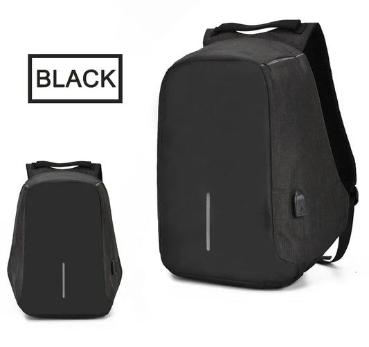 Anti-Theft Laptop Backpack 15.6" - Security Features and Hidden Zipper Design
