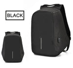 Anti-Theft Laptop Backpack 15.6" - Security Features and Hidden Zipper Design