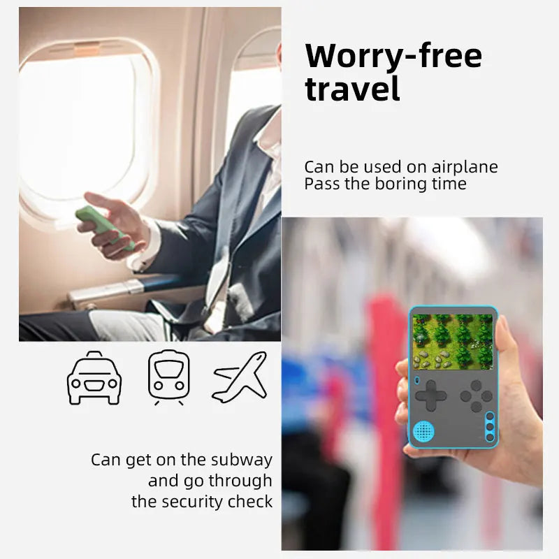 Handheld Game Console 500 Classic Games LCD Retro Video Mini Game