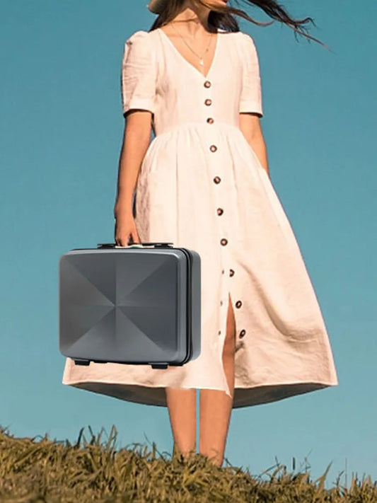 Carry On Luggage Small Cabin Suitcase Hard Shell Durable Lightweight Trolley Case Accessory Bag Wate - Product details