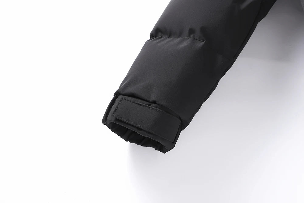 Men Parkas Thick Warm Hooded Coat Cotton-padded Puffer Jacket Man Casual Quilted Jacket Autumn Winte - Gallery image 11