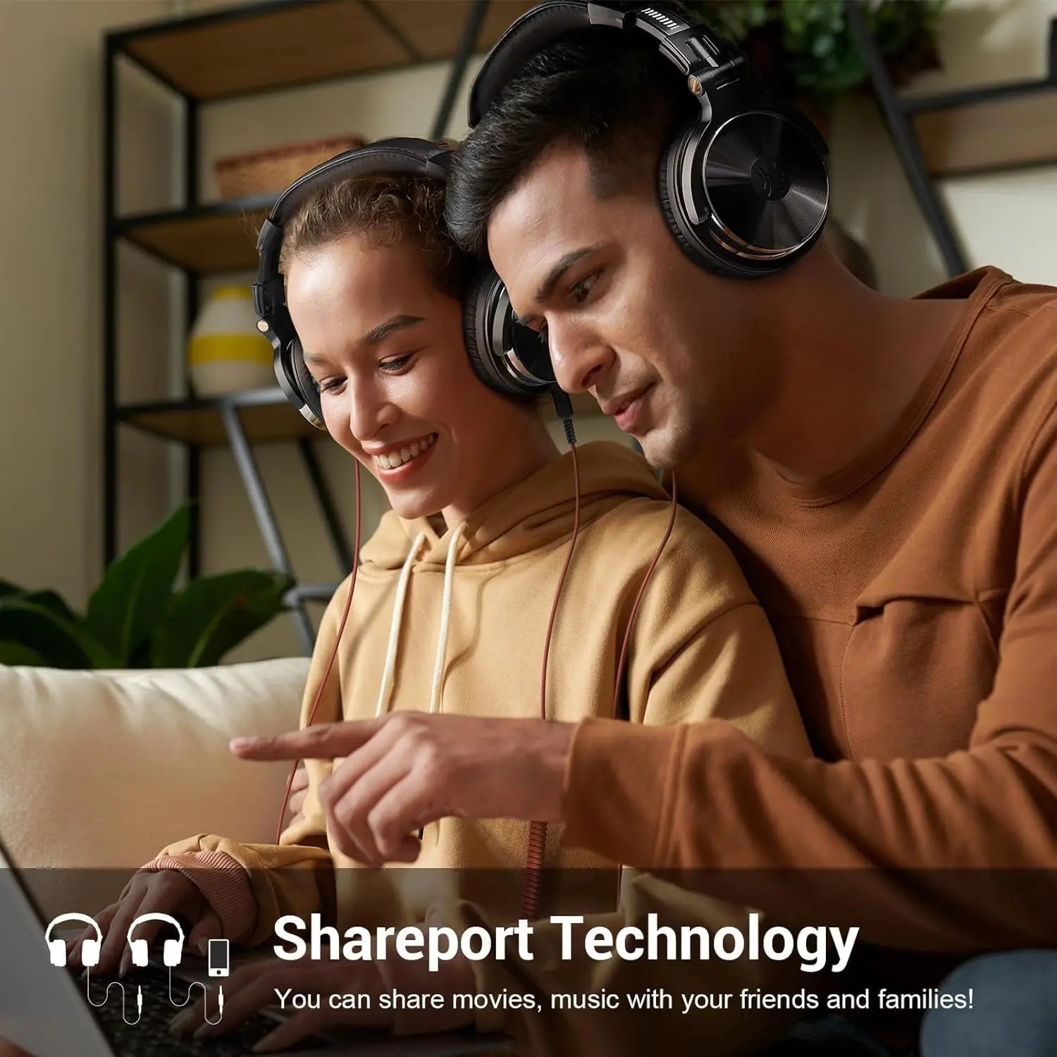 Oneodio Pro 10 DJ Headphones - Studio Monitor Over Ear Wired HiFi - Product Details