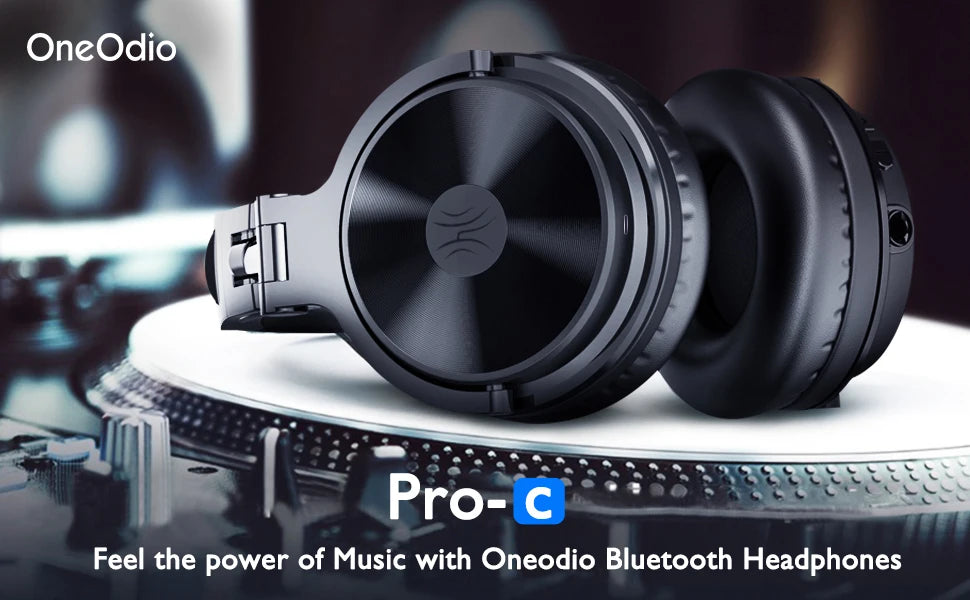 Oneodio Bluetooth 5.2 Wireless Headphones With Microphone 110H
