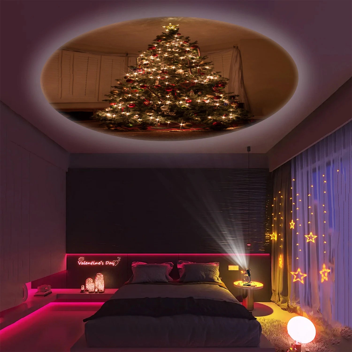 Christmas tree projection light - Texture Detail