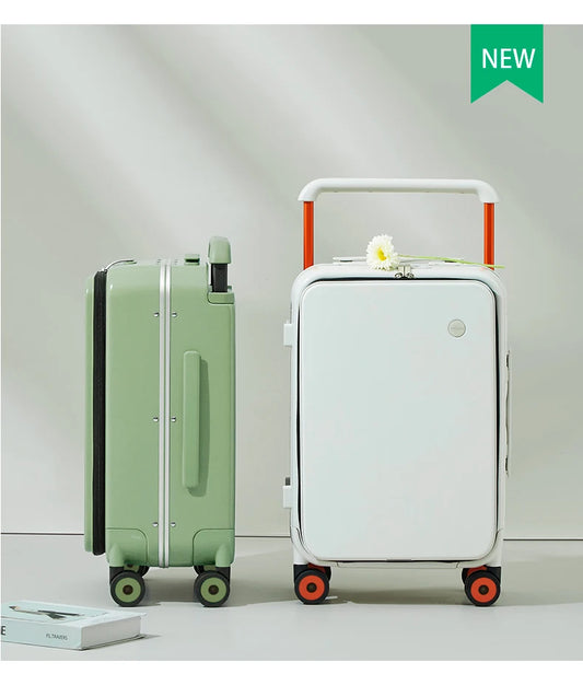 Mixi 2024 New Design Wide Handle Suitcase Men Carry-On Luggage Women Travel Trolley Case 20 Inch Cab - Product details
