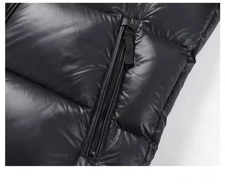 Down Jacket Men Waterproof - Luxury Hooded Goose Feather Puffer - Product Details