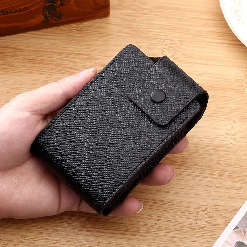 Men Credit Card Holder Leather Purse for Cards Case Wallet for