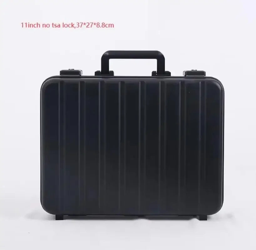 13”15 Inch New Aluminum Briefcase Toolbox Laptop case Business Box With Lock - Gallery image 14