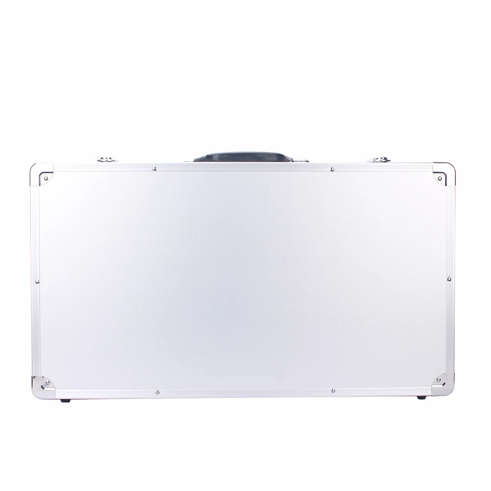 Tool Box Aluminium Equipment Case Protable Toolbox for Mechanic Large Capacity Suitcase Hard Case 58x32x8.5cm Rectangular toolbo - Features and Specifications