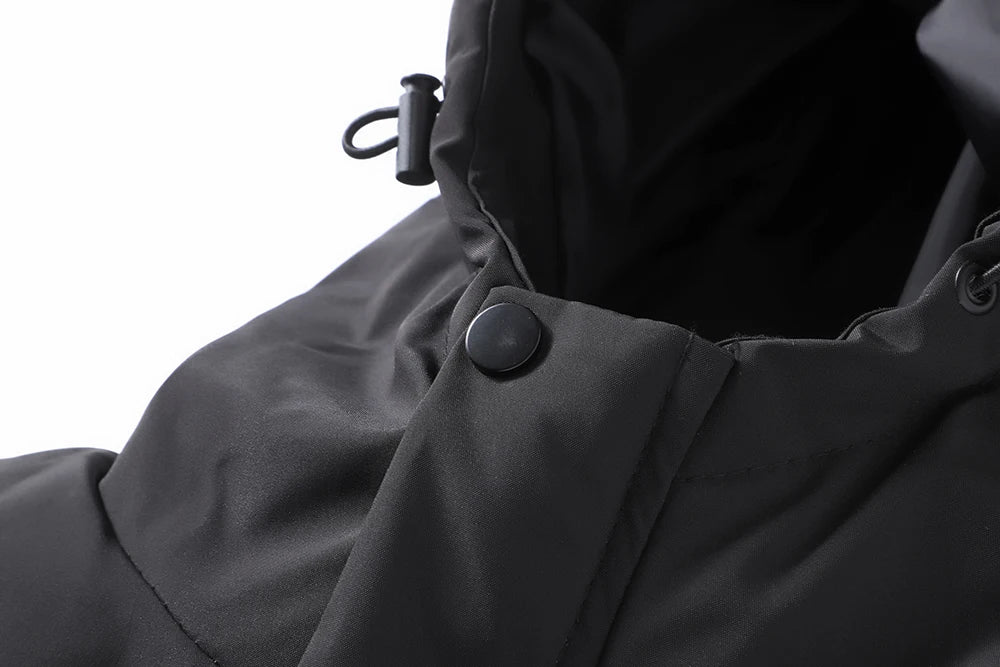 Men Parkas Thick Warm Hooded Coat Cotton-padded Puffer Jacket Man Casual Quilted Jacket Autumn Winte - Gallery image 6