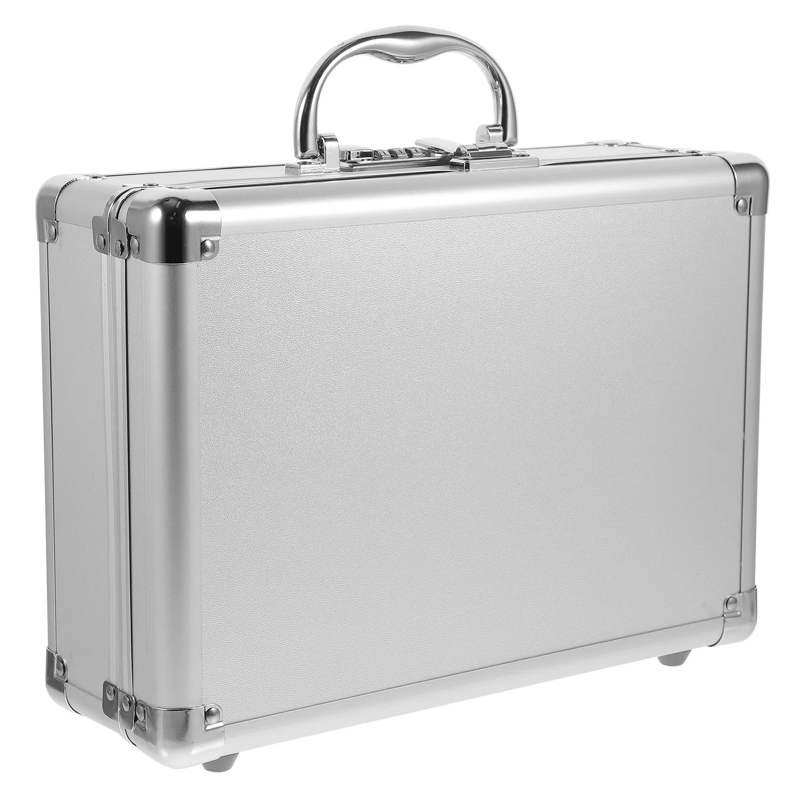 Aluminum Alloy Briefcase for Men Small Tool Chest Padded Portable Case Reinforced Structure Convenie - Gallery image 7