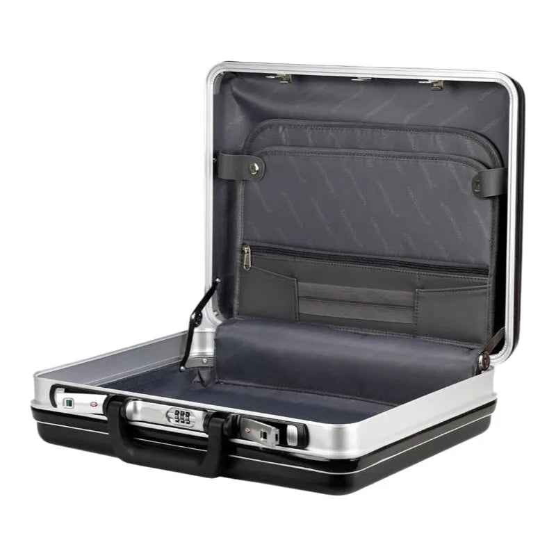 18-inch Aluminum Frame Anti-Theft Business Briefcase - TSA Lock Secure Laptop Case for Travel, Durab - Gallery image 11