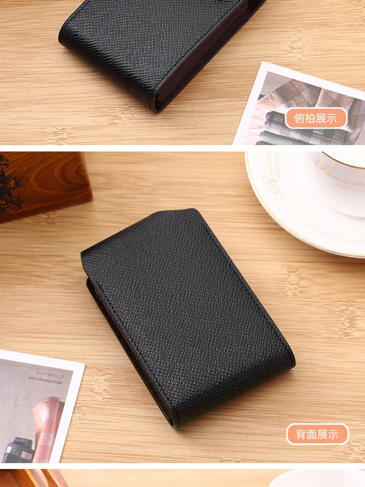 Men Credit Card Holder Leather Purse for Cards Case Wallet for