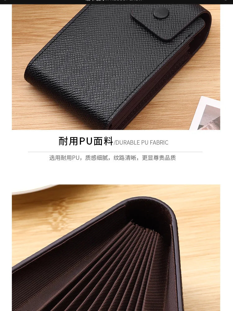 Men Credit Card Holder Leather Purse for Cards Case Wallet for