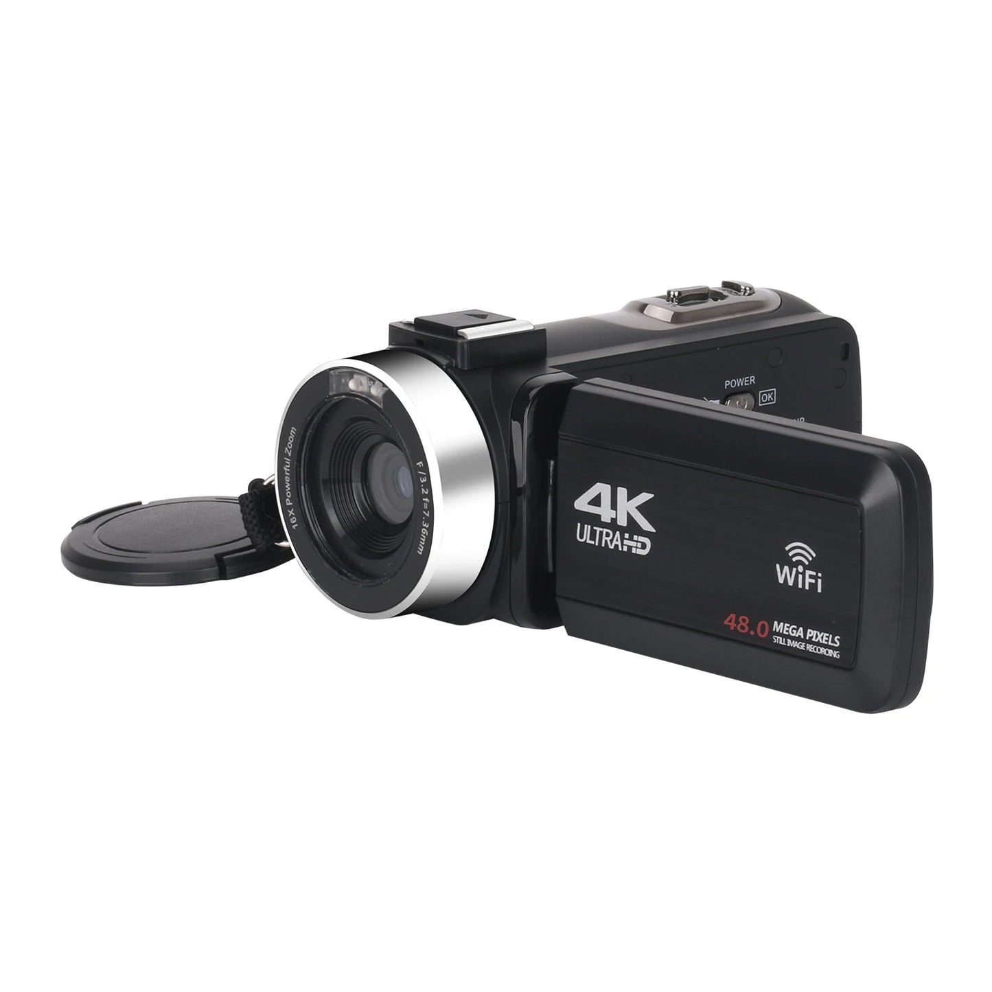 Full 4K Camcorder Professional YouTuber Digital Video Cameras Live
