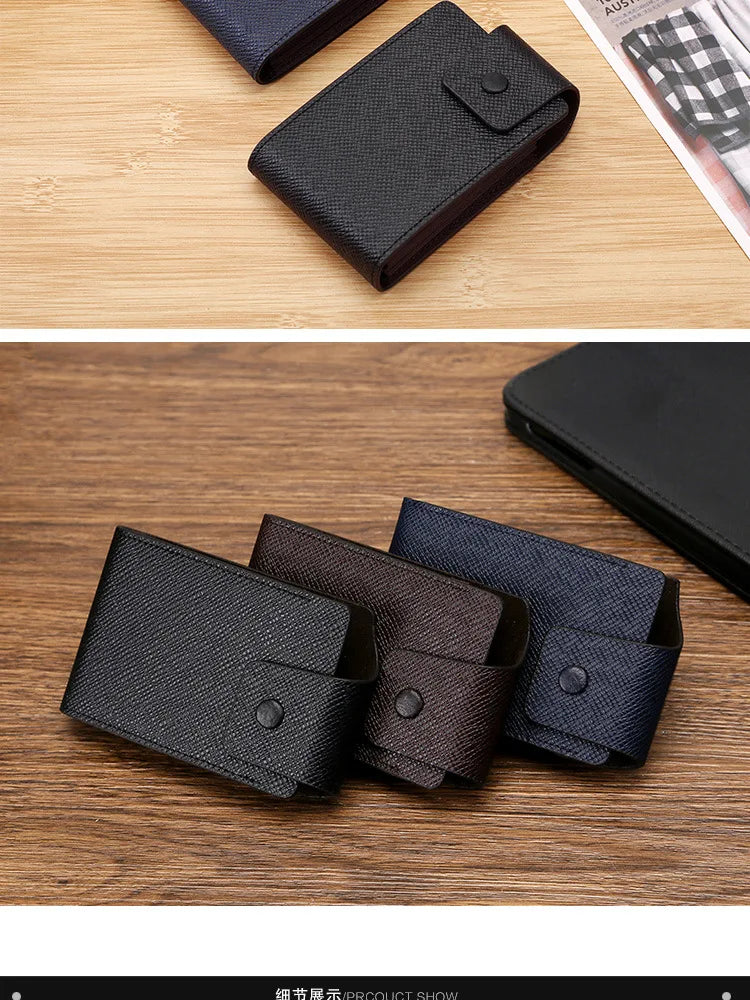 Men Credit Card Holder Leather Purse for Cards Case Wallet for
