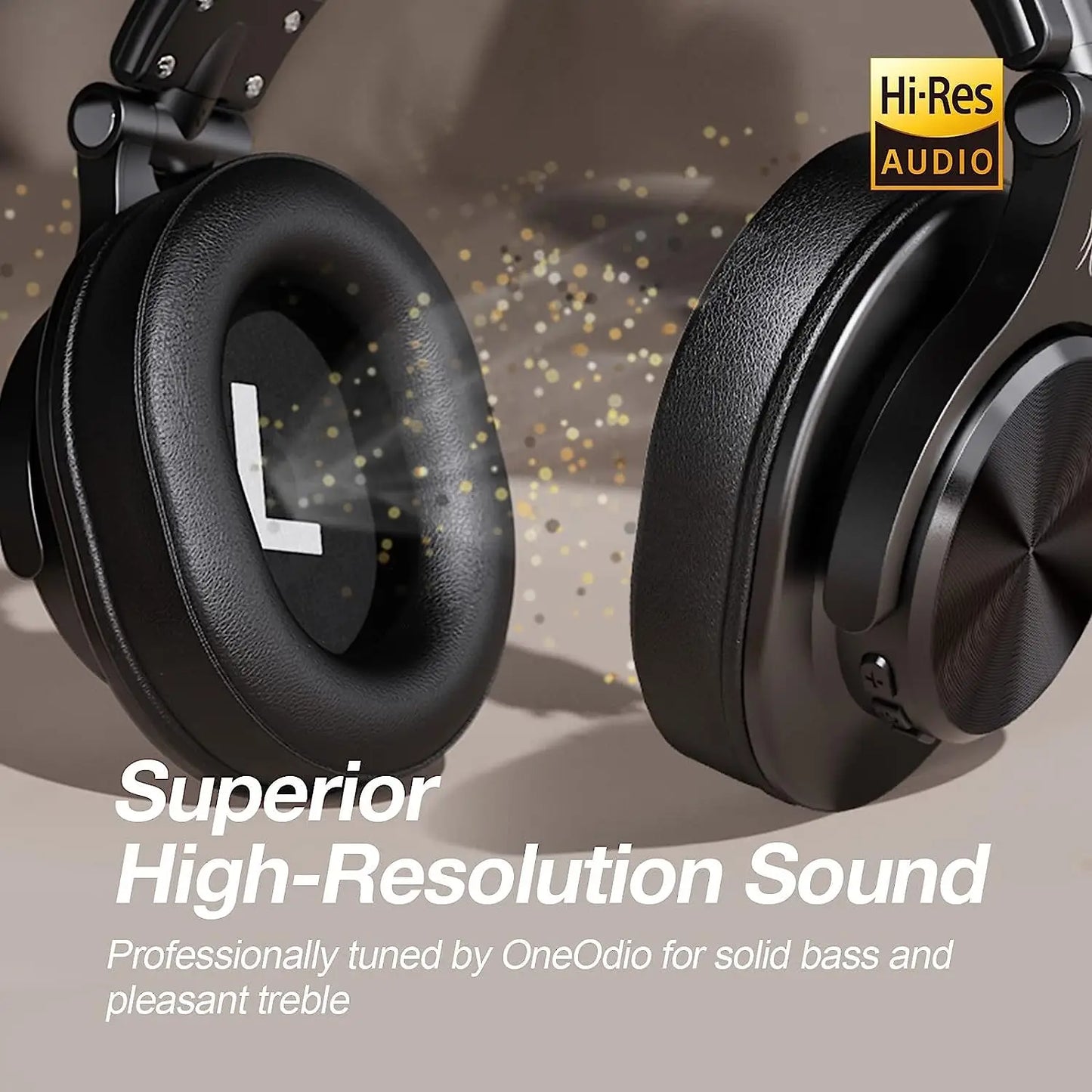 Oneodio Fusion A70 Bluetooth Headphones Hi-Res Audio Over Ear Wireless Headset Professional Studio M - Product details