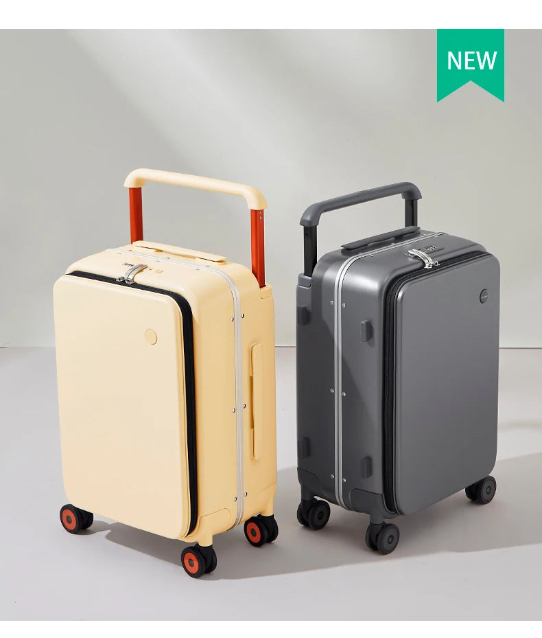 Mixi 2024 New Design Wide Handle Suitcase Men Carry - Features and Specifications