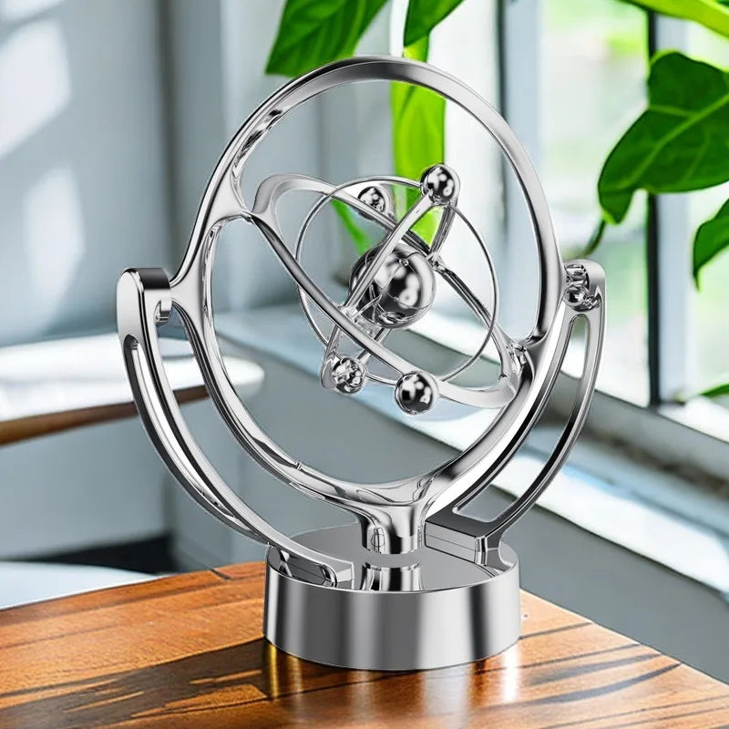 New Earth Perpetual Motion Instrument Desktop Model Rotating