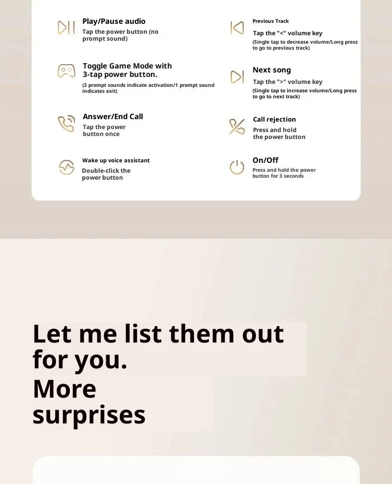 IKF R2 Retro Wireless Headphones Stereo Bass Sport Noise Reduction