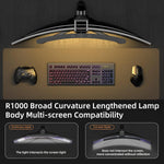 Curved Monitor Light Bar, Stepless Dimming USB Desk Lighting Lamp Applicable to  - Side View