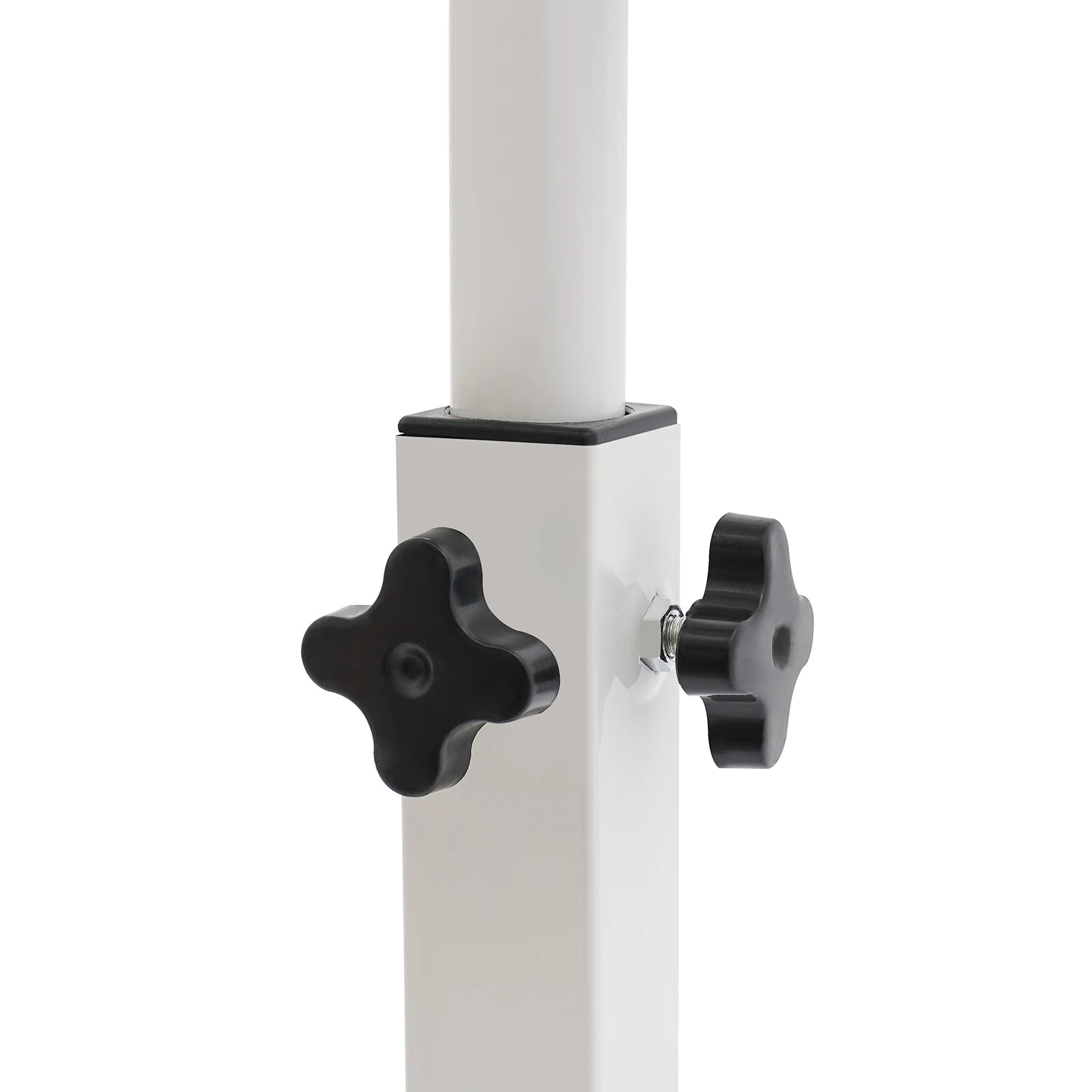 Height Adjustable White Computer Desk Stand with Wheels Adjustable Rolling Laptop Table Suitable for Bedroom, Living Room,...