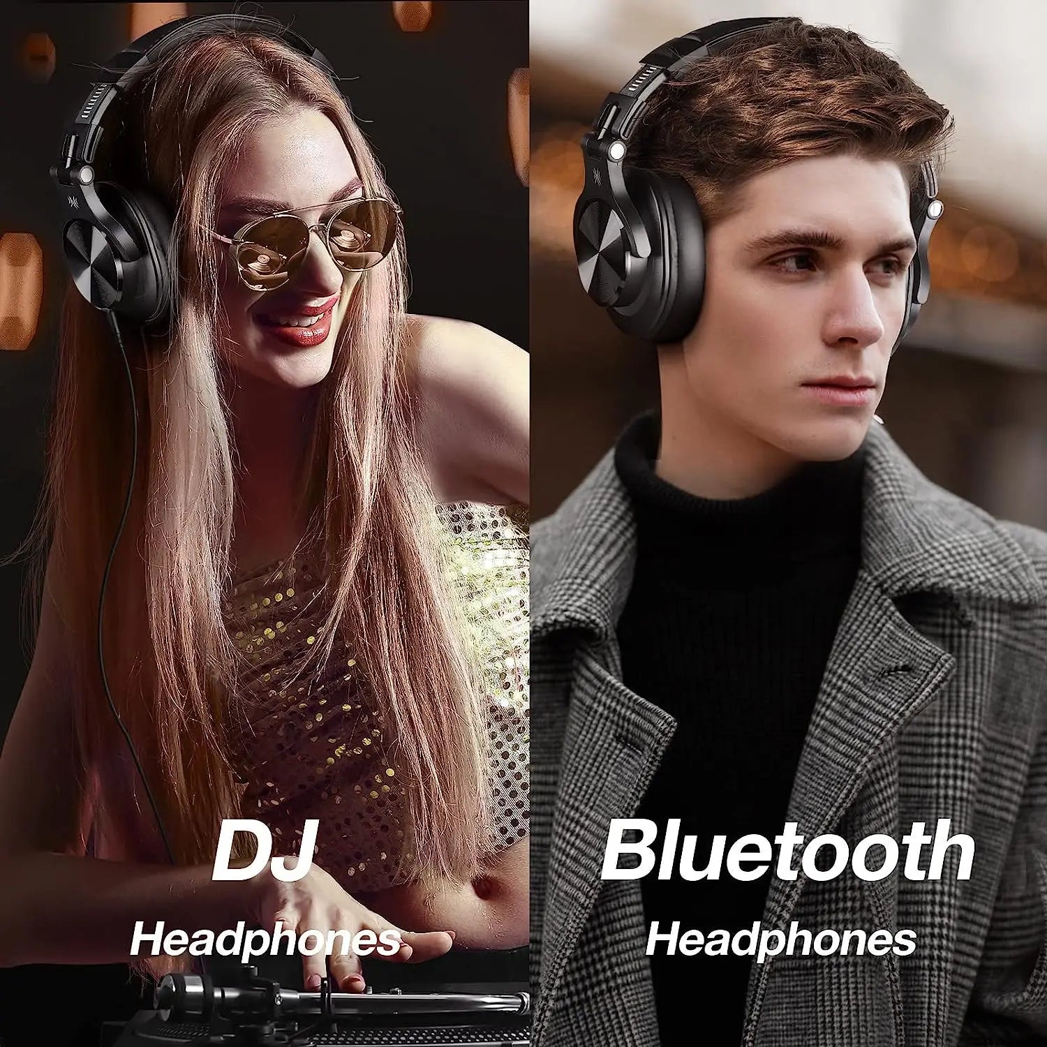 Oneodio Fusion A70 Bluetooth Headphones - Hi-Res Audio Studio DJ - Features and Specifications